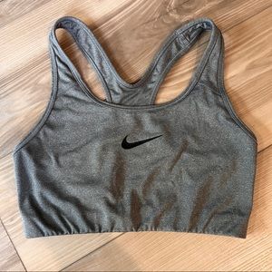 Nike Gray Sports Bra
